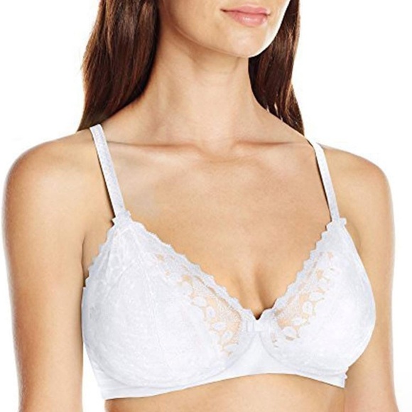 Wacoal White Women's Purity Soft Cup Bra - Picture 2 of 10